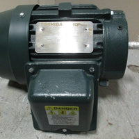 Toshiba 3/44SDSR34HP Severe Duty EQP Global SD 0.75 HP Motor, 1765 RPM, 3 Phase