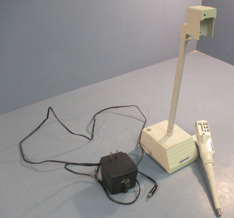 Eppendorf Steel Tip Single Channel Digital Pipette W/ Charging Stand And Cord