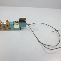 Mac 811CPM111AA193 Solenoid Valve w PME111AAAA 110/120V VAC 4 Way