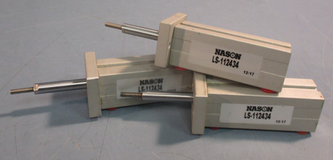 Lot of (3) Nason LS112434 Pnuematic Cylinder