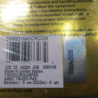 Timken 2MM9310WIDUM Super Precision Bearing d-5 D-4 Set of Two