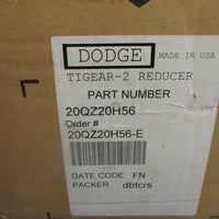 Baldor Dodge Tigear2 EZ Reducer 20QZ20H56 NEW