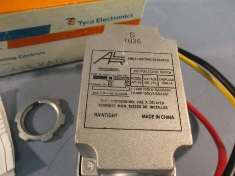 TYCO ELECTRONICS ALR Lighting Controls AT-19 Fixed Base Photoelectric Sensor