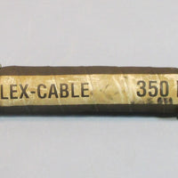 FlexCable 350MCM 11.5" Contact, 13" Long Kickless Welding Cable Copper End