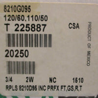 ASCO RedHat 8210G095 Solenoid Valve 3/4" NPT 12/110V 60/60Hz 150PSI