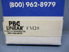 PBC Linear FM20 Linear Bearing New Lot of 2