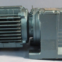 Sew Eurodrive R27DT71D4-KS Gearmotor DFT71D4-KS 1700RPM .5HP 39.25:1 1" Shaft Di