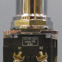 Eaton Cutler Hammer 10250ED1117-KG Illuminated Selector Switch 120V 2 Pos.