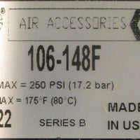 Graco 26A121 Filter And Regulator Kit 106148F Ser B 111804 Ser C22