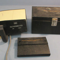 Hunterlab D52 Glossmeter w/ DC433 and D33G3448 Gloss Standards and Cases