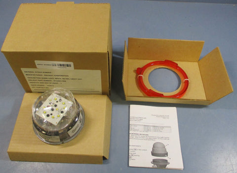 Dialight RTO0W17004 White Retro Obstruction Light 120/277 VAC RTO0W17004