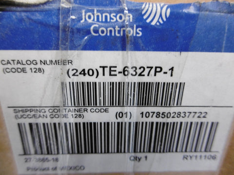 Johnson Controls TE6327P1 Temperature Sensor Duct