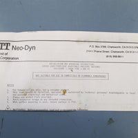 ITT NeoDyn 100PV410D3 Adjustable Air Relay Switch  New