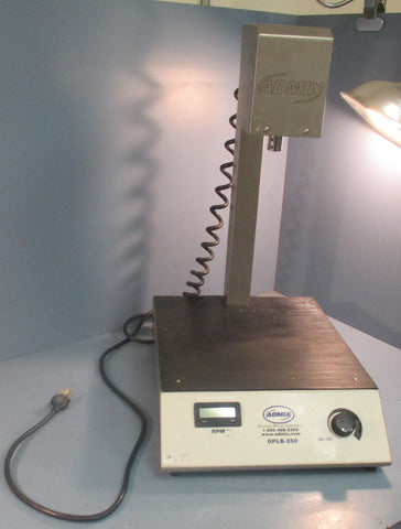 Admix OPLB250 High Shear Lab Mixer Programmable 261/2" Height