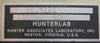 Hunterlab D52 Glossmeter w/ DC-433 and D33G-3448 Gloss Standards and Cases
