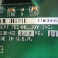 Adept Technology 1033853200 Rev D1 Dual Power B+II Amplifier 2033853200 REV B