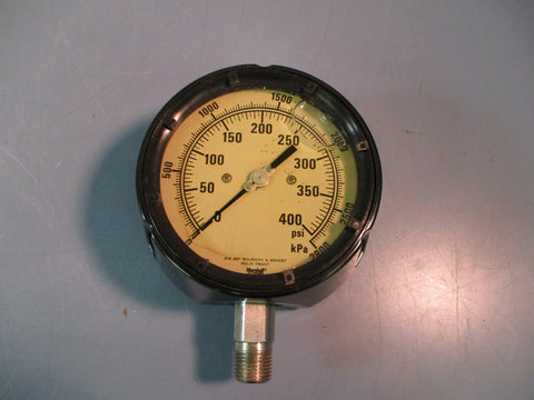 Marshall Town Gauge G25860 Liquid Filled 0-400PSI ½NPT 4-½ #410 NEW