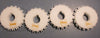 s1100 Intralox Sprocket 16 Double teeth 6.1 PD 3-1/8" 25MM Round Bore Lot of 4