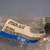 SMC 5 PORT SOLENOID VALVE, 2 POS, BASE MOUNTED SINGLE UNIT SY5140R5LOZ