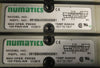 Numatics 051BB400M000061 and 051BA400M000061 5 Slot Solenoid Valve Manifold
