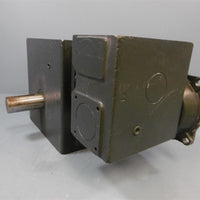 Hub City 3204 0220-80700 100:1 URL Worm Right Gear Reducer 1-3/8" Shaft