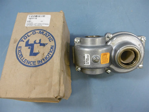 NIB TolOMatic Left Handed Gearbox 1/4" Shaft 02780200 W497499