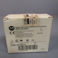 AllenBradley Miniature Circuit Breakers X2 Ser. C 1492SP1B010