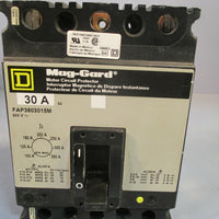 Square D MagGard Circuit Breaker 3 Pole 30 Amp 600V FAP3603015M