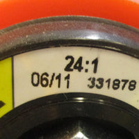 Interroll Rollerdrive EC110 Roller, 24V 24:1 7/16" Hex Head 8.E13.P44.H1A19.00