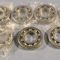IKS SSR16 Open Radial Ball Bearing 1" Bore 2" OD 3/8" W (Lot of 7)