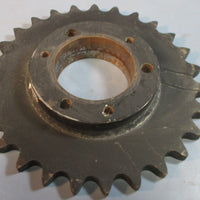 Martin 100E27H Single Roller Chain Sprocket QD Bushing 33/4" Bore