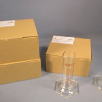 Lot 6 Silberbrand 42038 Eterna 100 ml: 2 ml Borosilicate 3.3 Graduated Cylinder