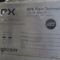Lightnin SPX X5S300 Agitator Process Mixer Flange Mounted 3HP 1725RPM
