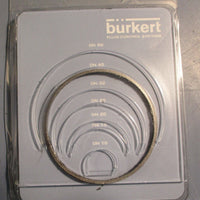 Burkert 8801 2100 I 15M PTFE Angle Seat Valve 2-Way 2-Pos 316 SS Body