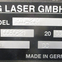 IPG Group PYL20M Ytterbium Fiber Laser 24 Volt DC IPG Laser GMBH