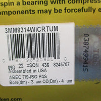 Timken 3MM9314WITUM Super Precision Bearing d3 D4 71914ECRTUMP4S Set of 3