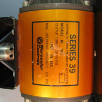 Worcester Flowserve Series 39 Double Acting + PM15 Pneumatic Positioner