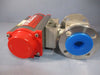 TRIAC 2" FLANGE BALL VALVE w/ PNEUMATIC ACTUATOR SS 90-FS-200/2R5S-XX