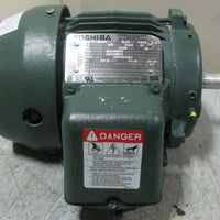 Toshiba BY154FLF1BMHD02 Induction Motor 1.5 HP, 1740 RPM, 145T Frame and 460 V