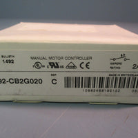 Allen Bradley Manual Motor Controller Ser. C 1492CB2G020