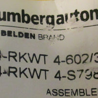 Lumberg Automation RST 4-RKWT 4-602/3M Double-ended M12 3m Cable Lot of 6