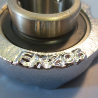 AMI 2 Bolt Flange Block Stainless Steel Bearing 25 mm Bore MBFX205NP