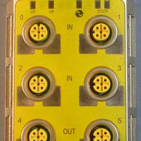Balluff BNI0098 Security Module, I/O Hub BNI IOF329P02Z038 24VDC 6.6A Max