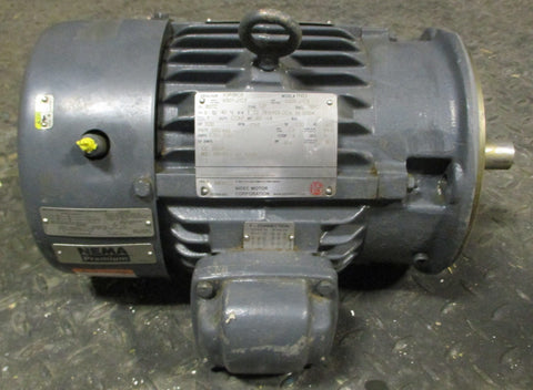 Nidec X3P2BCR Hazardous Duty Motor FN53 1765RPM 3HP 1-1/8" Shaft Dia
