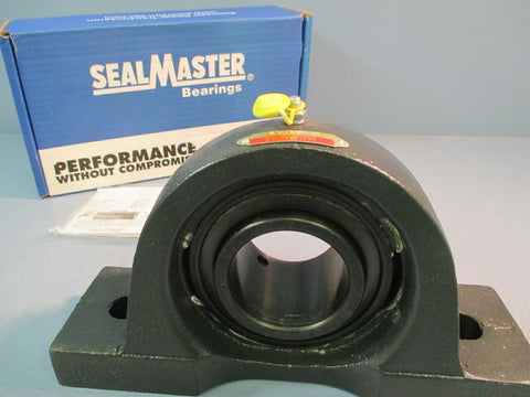 SEALMASTER Pillow Block Bearing Ball MP-38 2-3/8" Bore Gold Line Standard