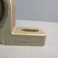 DODGE 2 BOLTPILLOW BLOCK BEARING P2BSCEZ100SH, SIZE: 1, STAINLESS STEEL