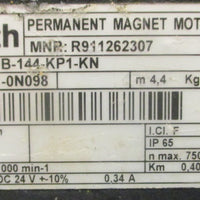Rexroth MKD041B144KP1KN Permanent Magnet Motor R911262307 9/16" Shaft Dia
