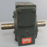 Hub City 022062702321 Right Angle Gear Reducer 10:1 Ratio Model 321