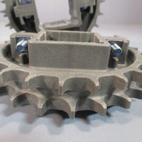 Lot of (2) Intralox Split Sprocket Series 1100 S6E1HCKK1NN