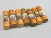 Lot of 7 Bussman Fusetron FRN-R-10 10Amp 250VAC Time Delay Fuses